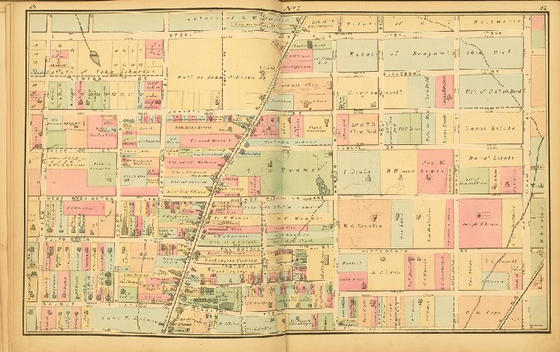 Plate 5, Atlas of (the late borough of) Germantown