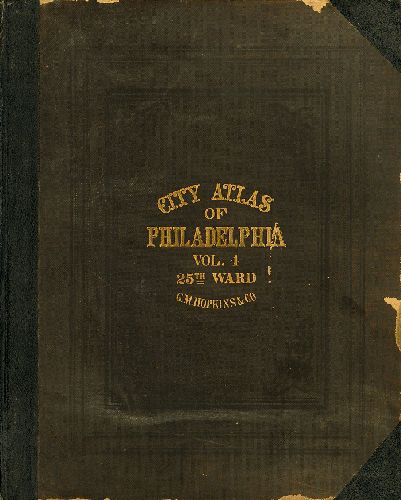 Cover, City Atlas of Philadelphia, vol. 4