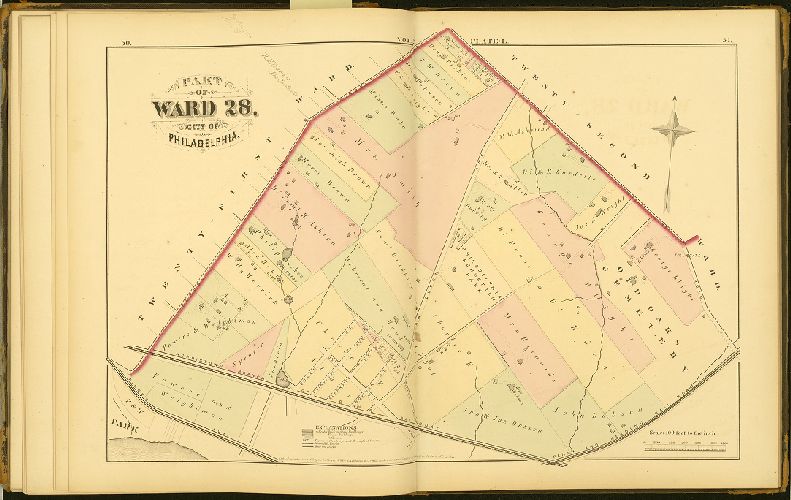 Plate L, City Atlas of Philadelphia, vol. 2