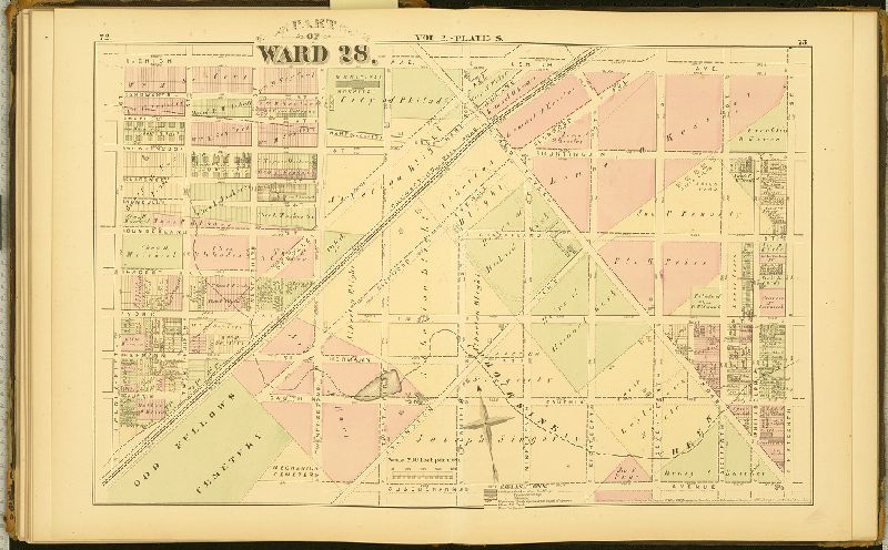Plate S, City Atlas of Philadelphia, vol. 2
