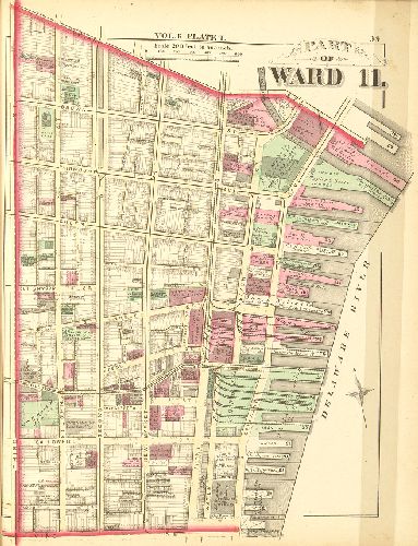 Plate I, City Atlas of Philadelphia, vol. 6