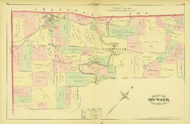 Plate O, City Atlas of Philadelphia, vol. 3