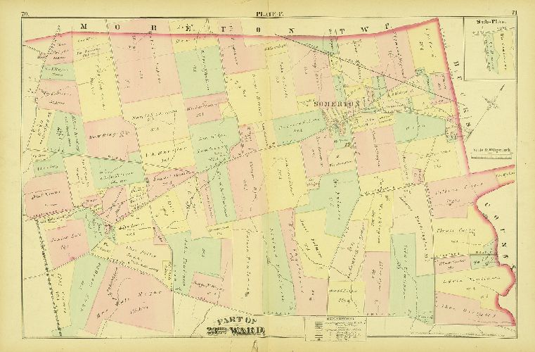 Plate P, City Atlas of Philadelphia, vol. 3