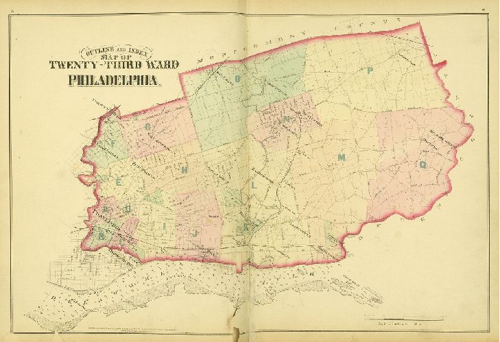 Radnor Township Ward Map
