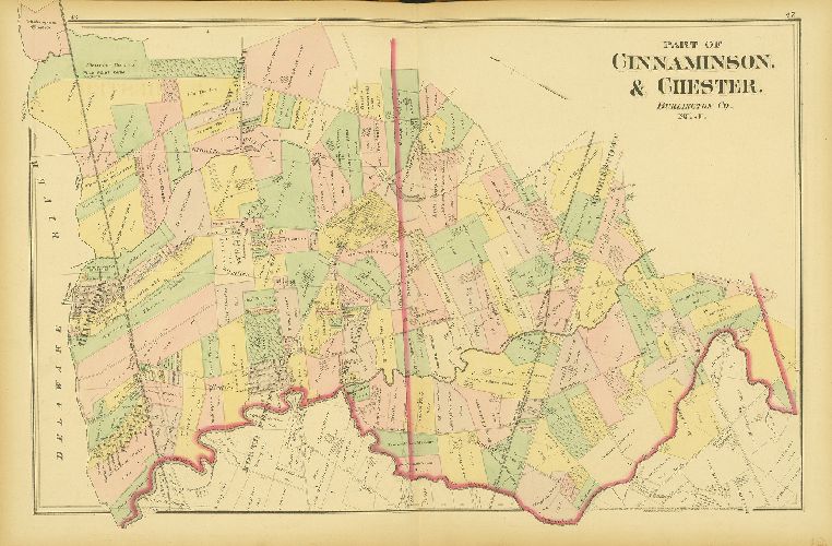 Pages 46-47, Atlas of Philadelphia and Environs