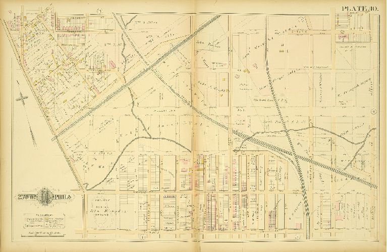 Plate 10, Atlas of the City of Philadelphia