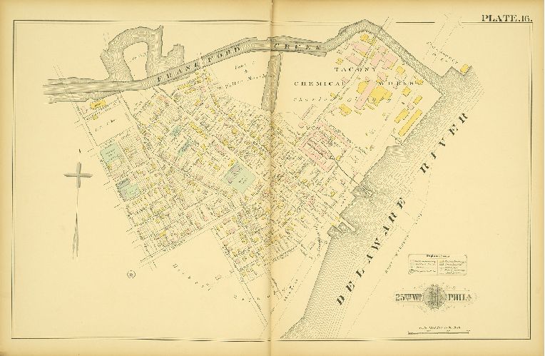 Plate 16, Atlas of the City of Philadelphia