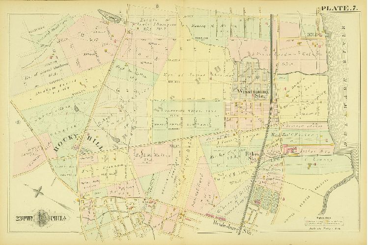 Plate 7, Atlas of the City of Philadelphia