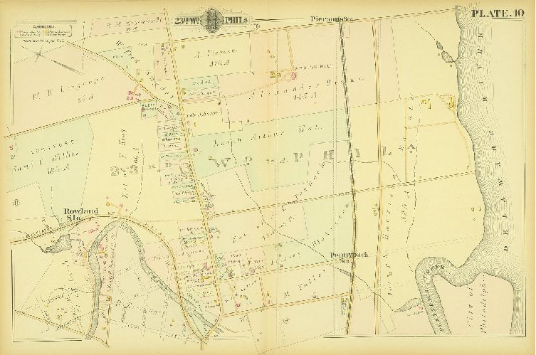 Plate 10, Atlas of the City of Philadelphia