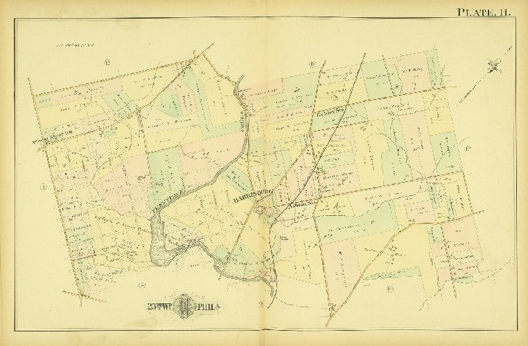 Plate 11, Atlas of the City of Philadelphia