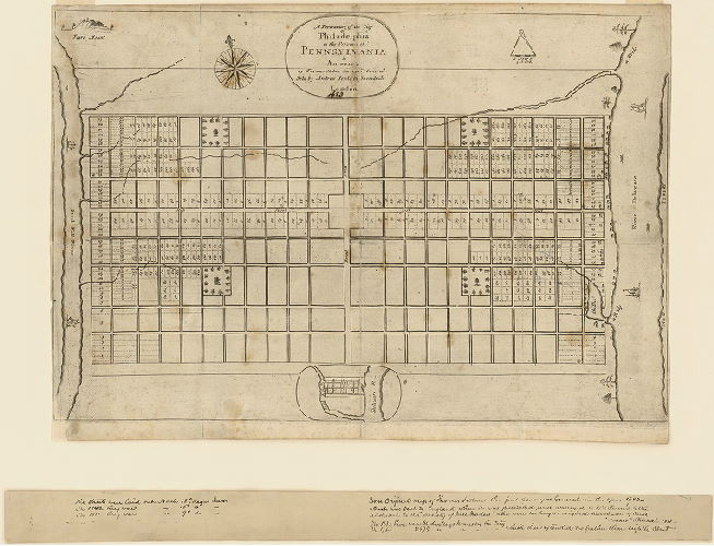 A Portraiture of the City Philadelphia in the Province of Pennsylvania . . .