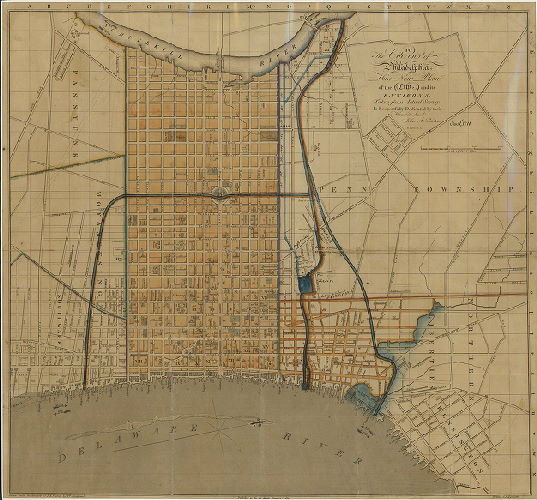 To the Citizens of Philadelphia, This New Plan Of the City of Philadelphia and Environs Taken From Actual Survey