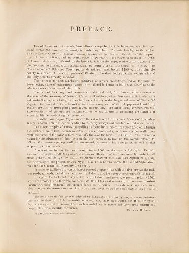 Preface, Atlas of Delaware County, Pennsylvania
