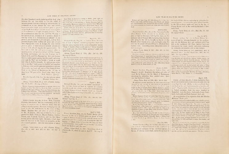 Land Titles 6, Atlas of Delaware County, Pennsylvania