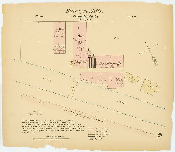 Blantyre Mills, A. Campbell & Co., Hexamer General Surveys, Volume 1