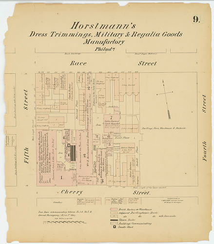 Horstmann's Dress Trimmings, Military & Regalia Goods Manufactory, Hexamer General Surveys, Volume 1