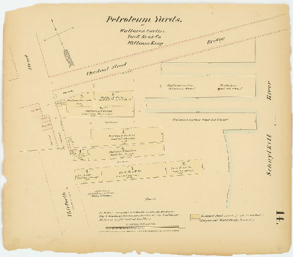 Petroleum Yards of Wallace & Curtiss ; Petroleum Yards of Tack Bro. & Co; Petroleum Yards of William King, Hexamer General Surveys, Volume 1