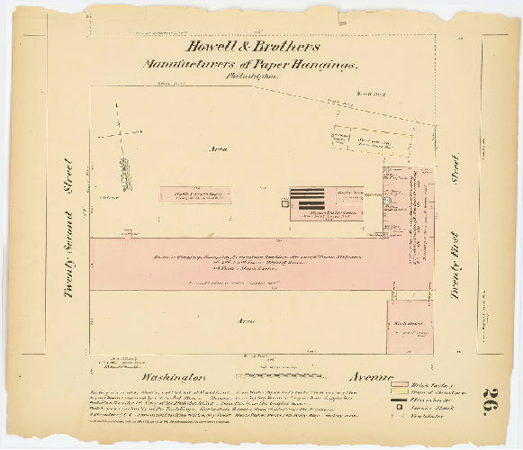 Howell & Brothers - Mfg. of Paper Hangings, Hexamer General Surveys, Volume 1