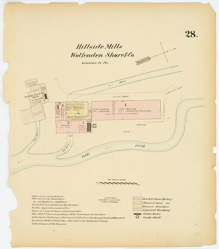 Hillside Mills, Wolfenden Shore & Co., Hexamer General Surveys, Volume 1