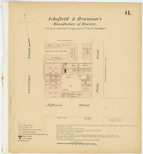 Schofield & Branson's Manufactory of Hosiery, Hexamer General Surveys, Volume 1