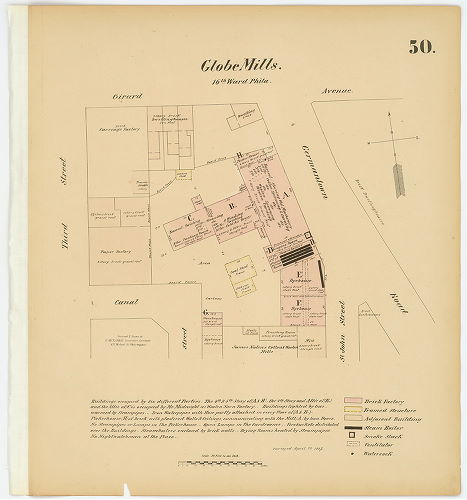 Globe Mills, Hexamer General Surveys, Volume 1
