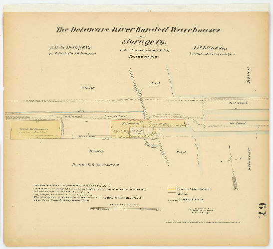 The Delaware River Bonded Warehouses and Storage Co., Hexamer General Surveys, Volume 1