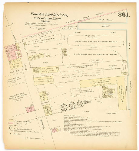 Fouche, Curtiss & Co. Petroleum Yard, Hexamer General Surveys, Volume 10