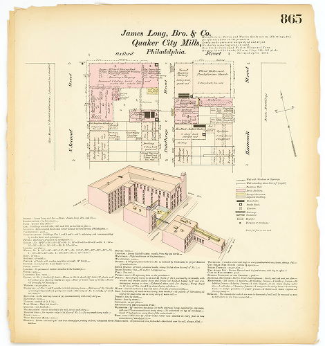 Quaker City Mills, Hexamer General Surveys, Volume 10
