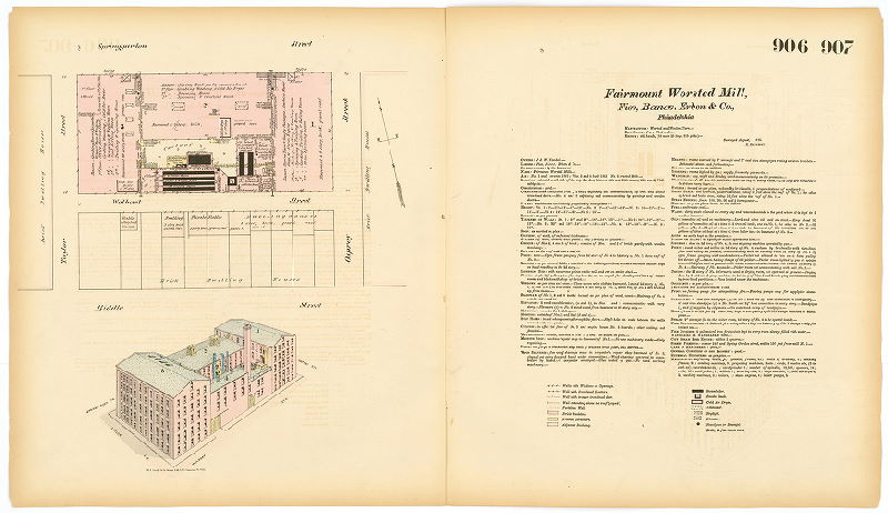 Fairmount Worsted Mill, Hexamer General Surveys, Volume 10