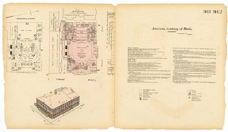American Academy of Music, Hexamer General Surveys, Volume 10