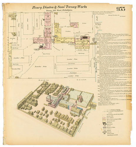 Henry Disston & Sons' Tacony Works, Hexamer General Surveys, Volume 10