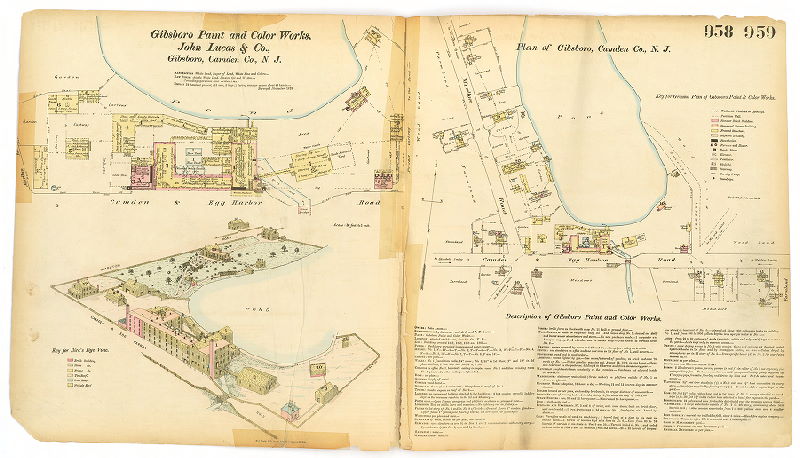 Gibsboro [Gibbsboro] Paint and Color Works, Hexamer General Surveys, Volume 11