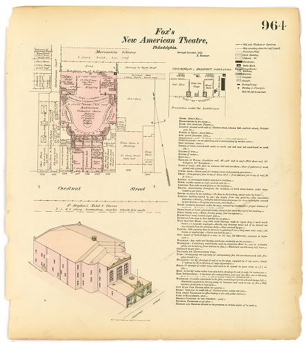 Fox's New American Theatre, Hexamer General Surveys, Volume 11