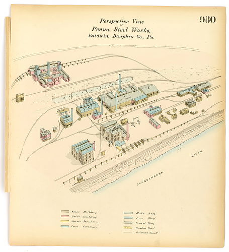 Pennsylvania Steel Co.'s Works, Hexamer General Surveys, Volume 11
