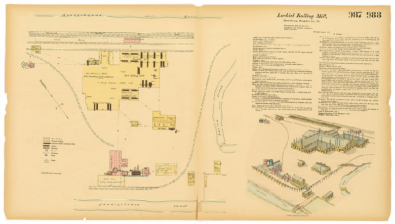 Lochiel Rolling Mill, Hexamer General Surveys, Volume 11