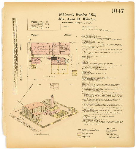 Whitton's Woolen Mill, Hexamer General Surveys, Volume 11