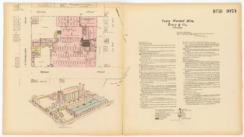 Tracy Worsted Mills, Hexamer General Surveys, Volume 12