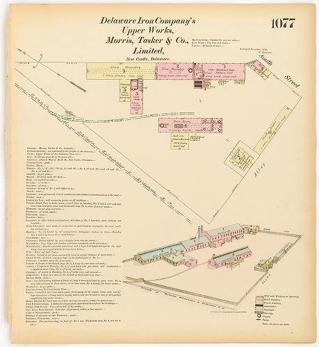 Delaware Iron Co.'s Upper Works, Hexamer General Surveys, Volume 12