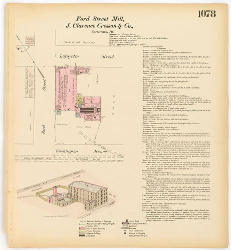 Ford Street Mill, Hexamer General Surveys, Volume 12