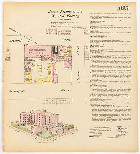 Kitchenman's, James Worsted Factory, Hexamer General Surveys, Volume 12