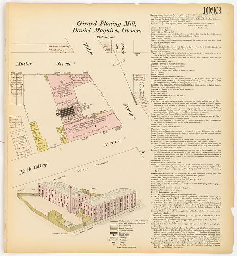 Girard Planing Mill, Hexamer General Surveys, Volume 12