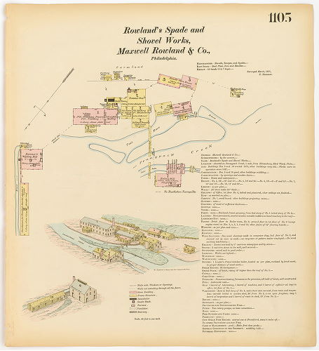 Rowland's Spade and Shovel Works, Hexamer General Surveys, Volume 12
