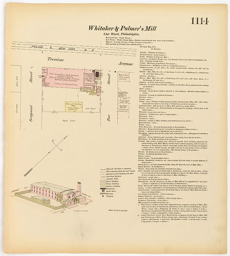 Whitaker & Palmer's Mill, Hexamer General Surveys, Volume 12