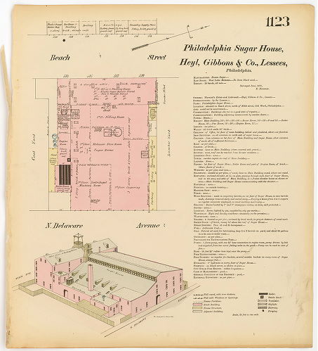 Philadelphia Sugar House, Hexamer General Surveys, Volume 12