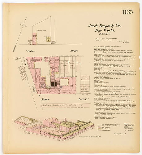 Berges, Jacob & Co. Dye Works, Hexamer General Surveys, Volume 12