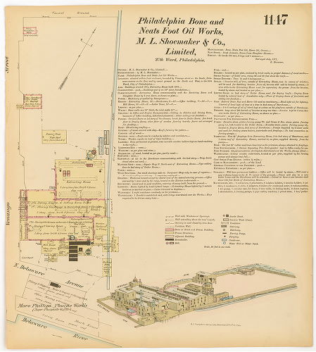 Philadelphia Bone and Neats Foot Oil Works, Hexamer General Surveys, Volume 12