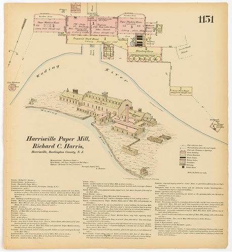 Harrisville Paper Mill, Hexamer General Surveys, Volume 12