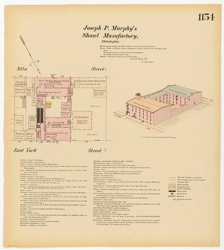 Murphy's, Joseph P. Shawl Manufactory, Hexamer General Surveys, Volume 12