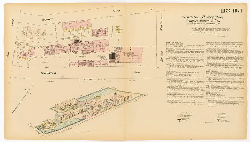 Germantown Hosiery Mills, Hexamer General Surveys, Volume 13