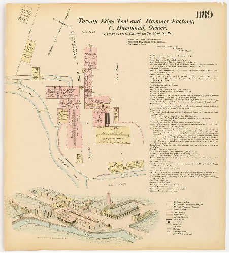 Tacony Edge Tool and Hammer Factory, Hexamer General Surveys, Volume 13
